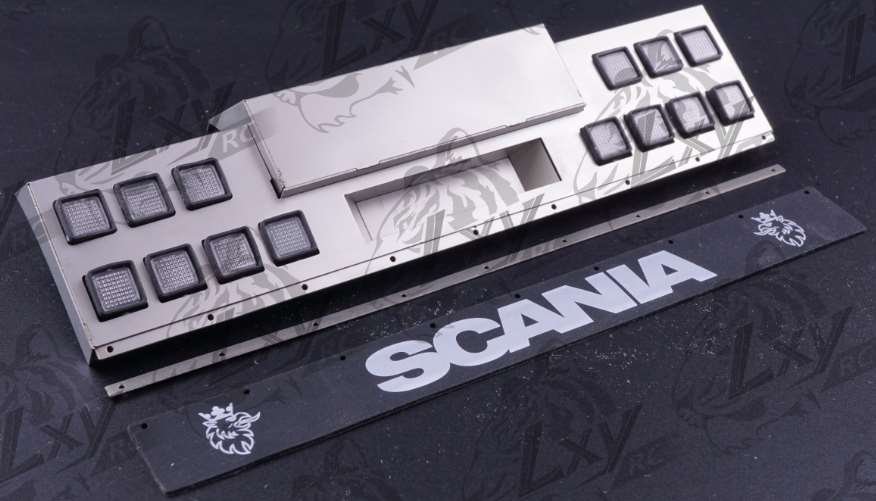 Double row square light tail beam LXY-0055