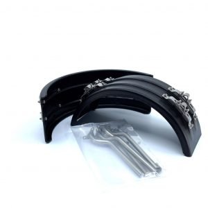 Engineering vehicle single-wheel mudguard A type (pair)