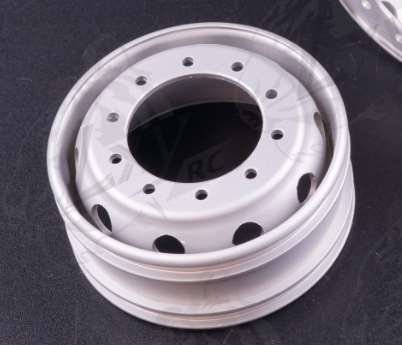 Aluminum alloy 10 large round hole narrow wheel (sandblasting) [pair] LXY-0101-Z