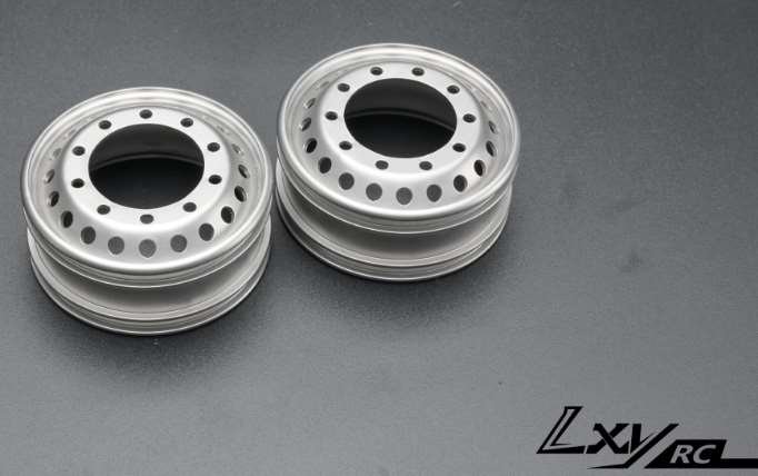 20 small round hole stainless steel narrow wheel hub (sandblasting) [a