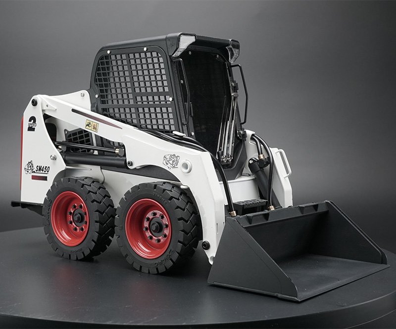 hydraulic model bobcat wheel skid steer loader (7)