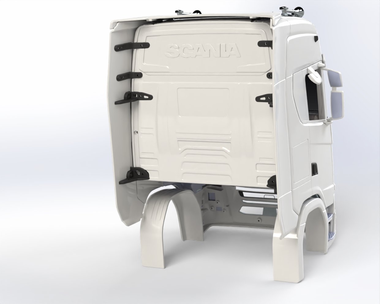 1/14 Customs Scania S Next generation Model Kit