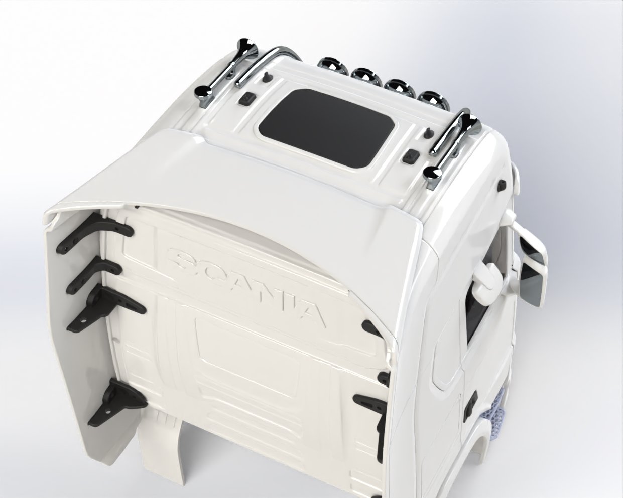 1/14 Customs Scania S Next generation Model Kit