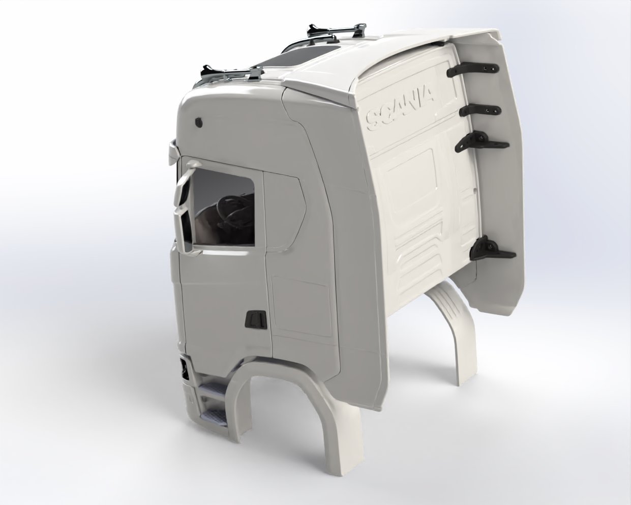 1/14 Customs Scania S Next generation Model Kit