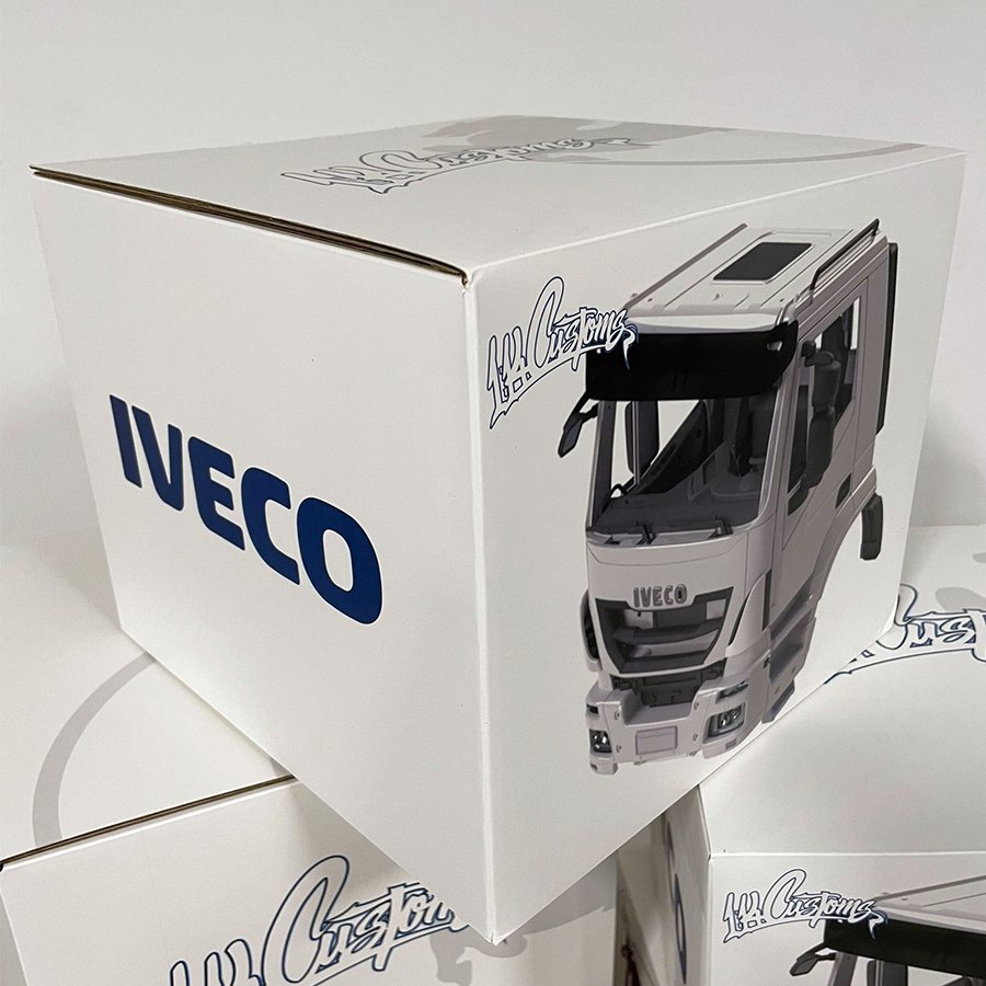 IVECO Tracker ABS Car Shell Body DIY Kit  for 1/14