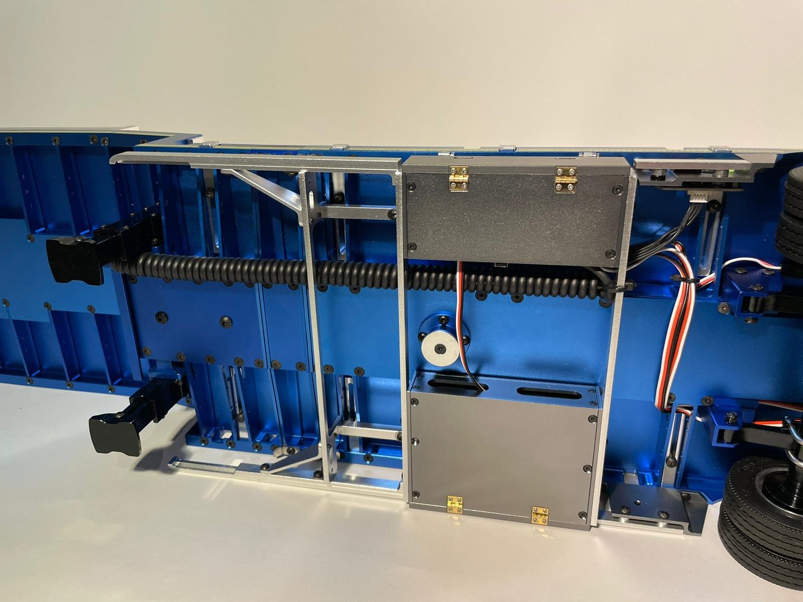 Nooxion Nooteboom trailer 3 Axle 1:14 low loader for Tamiya trucks