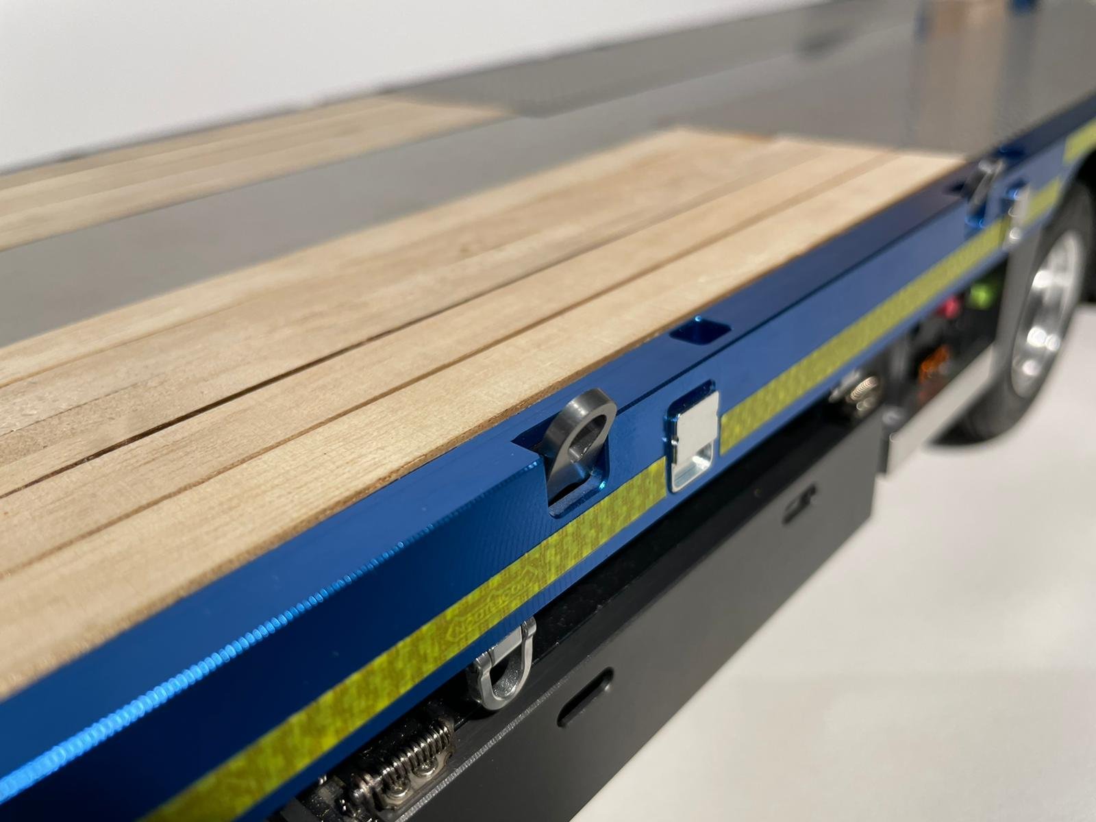 Nooxion Nooteboom trailer 3 Axle 1:14 low loader for Tamiya trucks