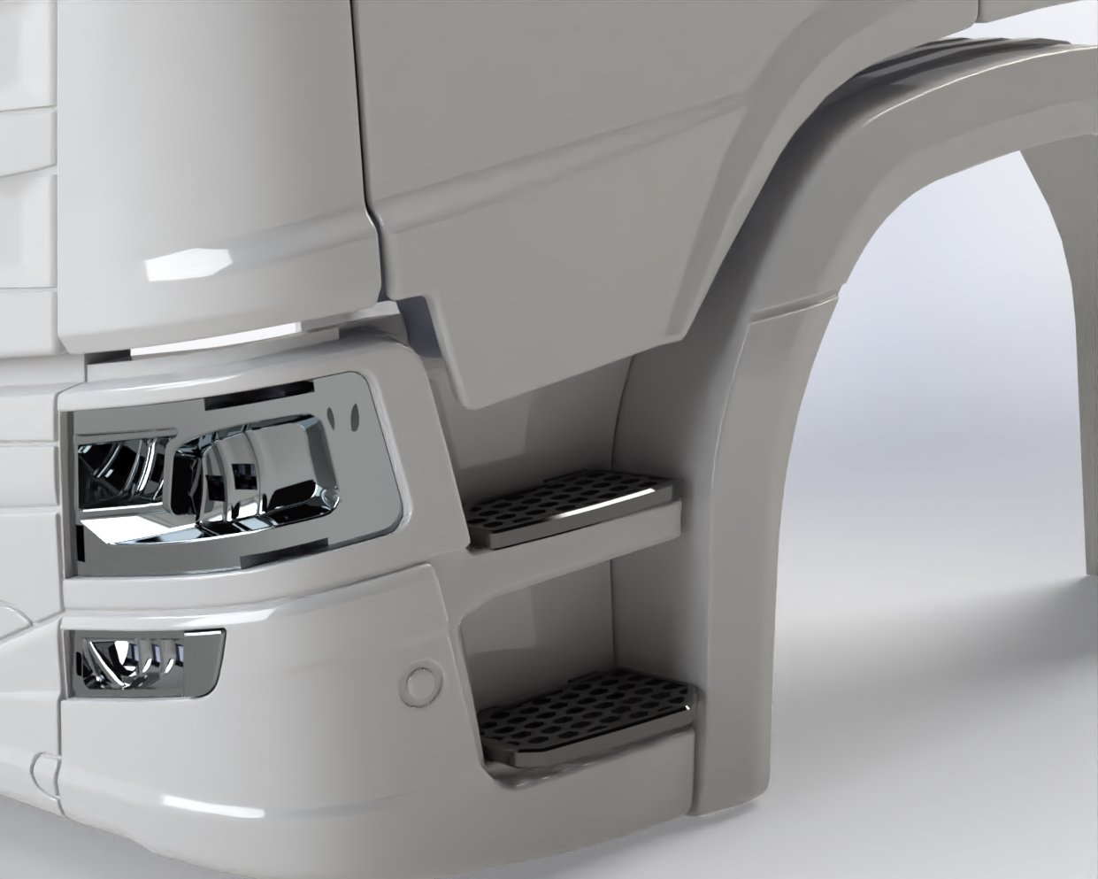 1/14 Customs Scania S Next generation Model Kit