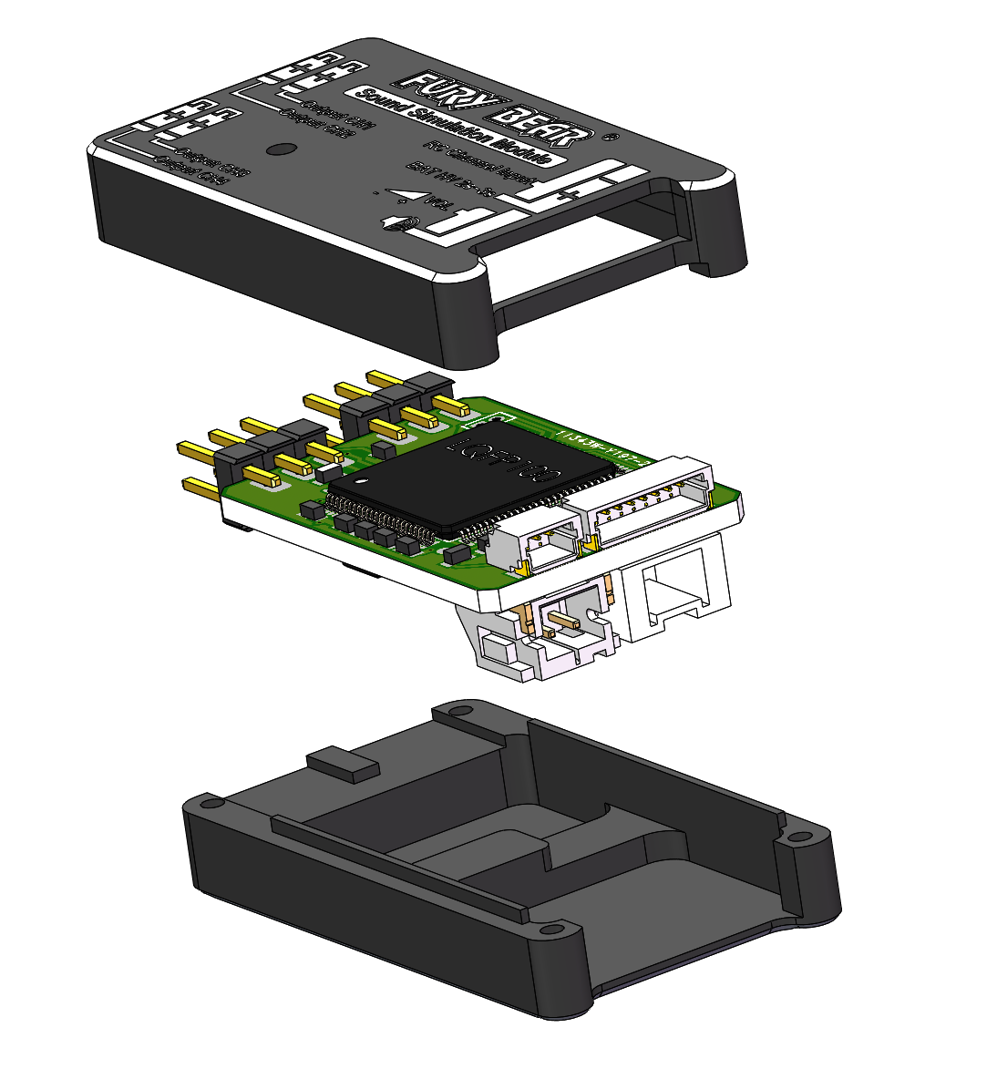 Nooxion Sound module 1/14 trucks