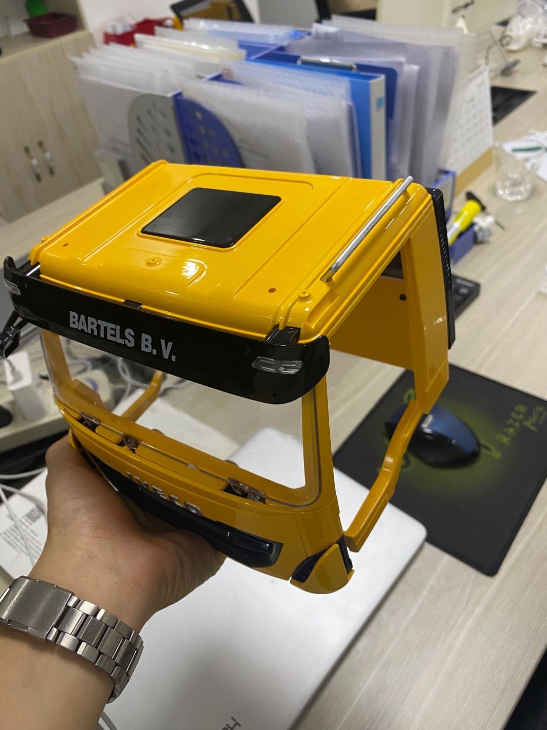 IVECO Tracker ABS Car Shell Body DIY Kit  for 1/14