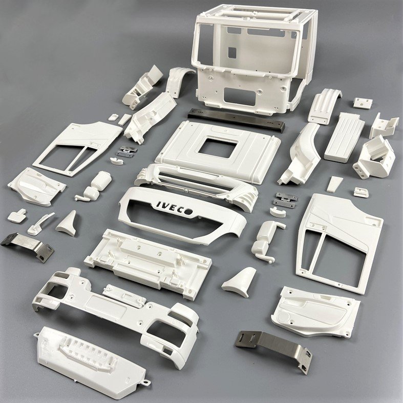 IVECO Tracker ABS Car Shell Body DIY Kit  for 1/14