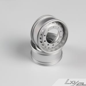 20 small hole aluminum alloy wide wheel hub (sand blasting) 【A pair】